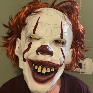 Pennywise latex mask